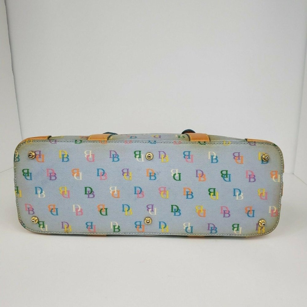 Dooney and Bourke Domed Satchel Periwinkle Bag - Picture 6 of 11